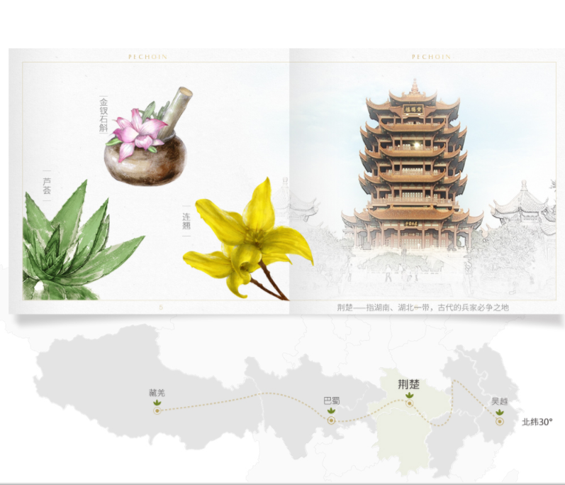 追本溯源,在“北纬30°”百雀羚致敬天然