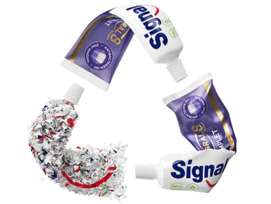 联合利华旗下三大口腔护理品牌将逐步推行“可回收牙膏管”